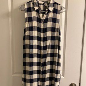 Stylish, Plaid T-Shirt Dress